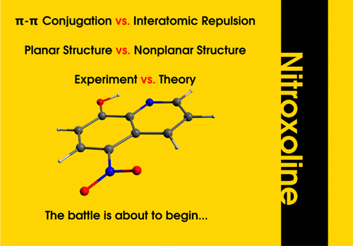 Nitroxoline Molecule Planar or Not A Story of Battle between ππ