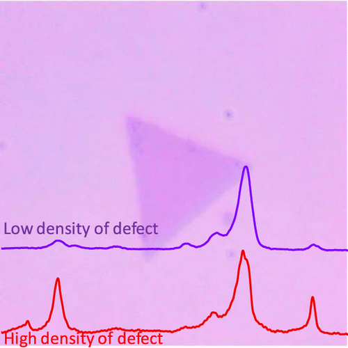 Atypical Defect Mediated Photoluminescence And Resonance Raman