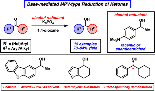 Base Mediated Meerwein Ponndorf Verley Reduction Of Aromatic And