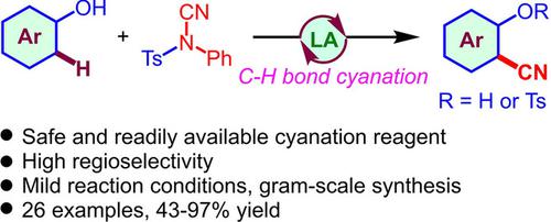 Lewis Acidmediated Cyanation Of Phenols Using Ncyanonphenylp