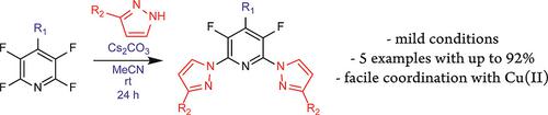 Perfluoropyridine As An Efficient Tunable Scaffold For Bis Pyrazol1