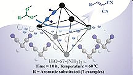 高活性双氨基功能化ZrIV UiO 67金属有机骨架的级联催化 European Journal of Inorganic