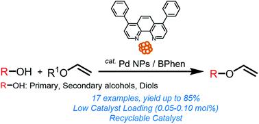 N N Dimethylformamide Stabilised Palladium Nanoparticles Combined With