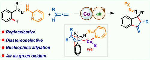 Cobalt Catalyzed Ch Activation And Annulation With Allenes