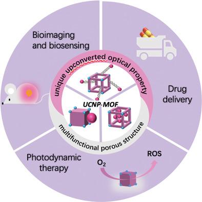 Heterostructures Made Of Upconversion Nanoparticles And Metalorganic