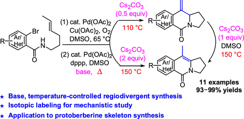 Regiodivergent Synthesis Of Methylene And Methyl Ring Fused