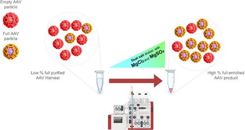 Enrichment Of Adeno Associated Virus Serotype Full Capsids By Anion