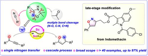 4 5 Dihydro 1 2 4 Oxadiazole As A Single Nitrogen Transfer Reagent