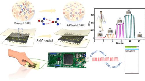 Self Healing Flexible Pressure Sensor For Human Motion Detection Based