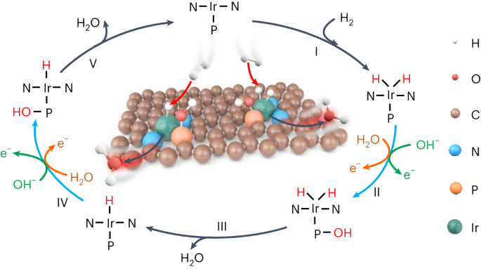 Atomic Metalnon Metal Catalytic Pair Drives Efficient Hydrogen