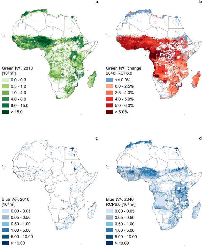 Efficient Agricultural Practices In Africa Reduce Crop Water Footprint