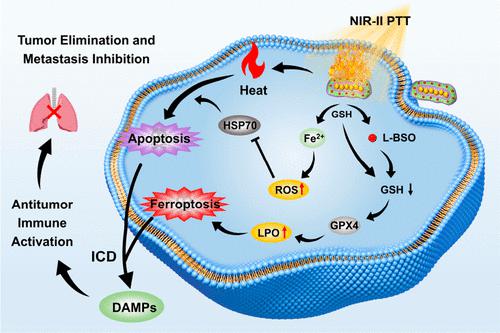 Activatable Plasmonic Versatile Nanoplatform For Glutathione Depletion