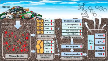 Stimulated Soil CO2 And CH4 Emissions By Microplastics A Hierarchical