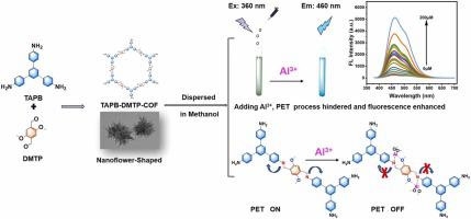 Synthesis Of Nanoflower Shaped Covalent Organic Framework Fluorescent