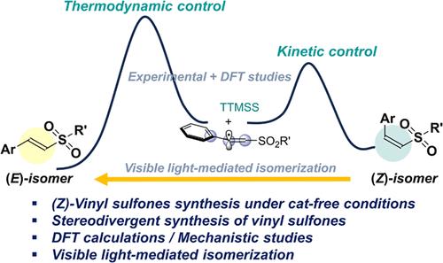 Hydrosulfonylation Of Alkynes For Stereodivergent Synthesis Of Vinyl