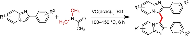 Vanadyl Acetylacetonate Catalyzed Methylenation Of Imidazo A