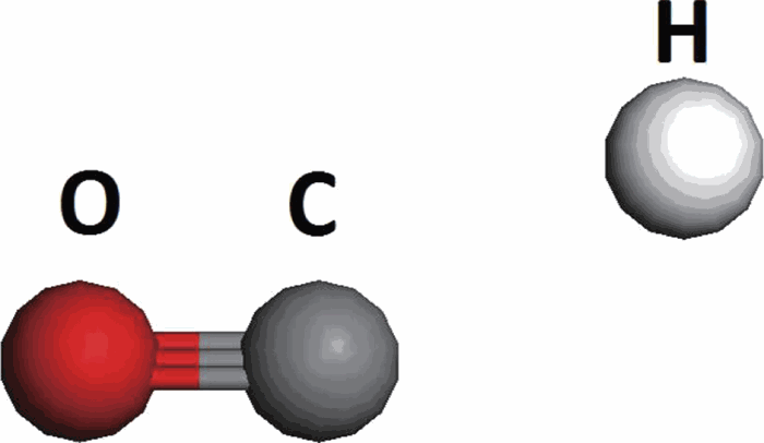 carbon monoxide,nitrogen dioxide study of successive hydrogenation reactions of carbon monoxide