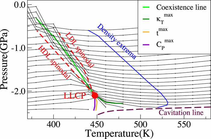 anomalous properties and the liquid-liquid phase