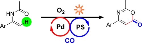 Aerobic Oxidative Carbonylation Of Enamides By Merging Palladium With