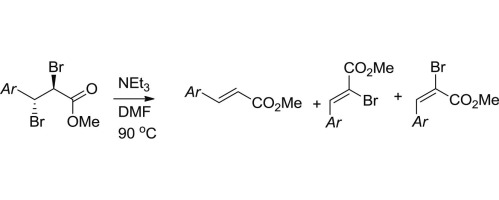 Competitive Substrate Dependent Reductive Debromination Dehydrobromination Of 1 2 Dibromides With Triethylamine Tetrahedron Letters X Mol