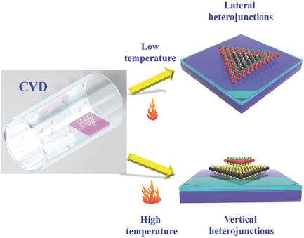 Epitaxial Stitching And Stacking Growth Of Atomically Thin Transition ...