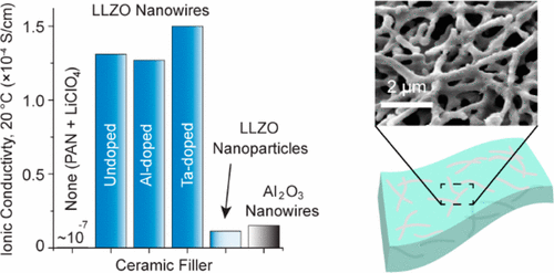 Composite Polymer Electrolytes with Li7La3Zr2O12 Garnet-Type Nanowires ...
