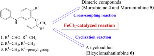 A Direct Fecl3 Catalyzed Cross Coupling And Cyclization Reactions A New Approach To The Construction Of Functionalized Pyrano 3 2 A Carbazole Derivatives Tetrahedron X Mol