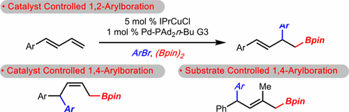 Catalyst Controlled Regiodivergent Arylboration Of Dienes,Journal Of ...