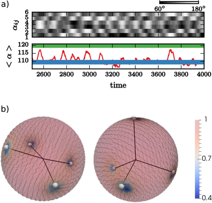 Curvature controlled defect dynamics in topological active nematics ...