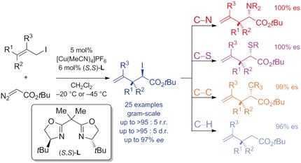 Copper-Catalyzed Enantio-, Diastereo-, and Regioselective [2,3 ...