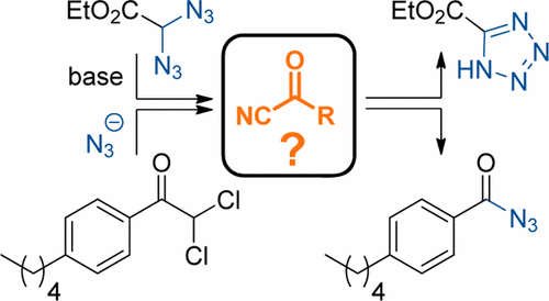 双子叠氮化物降解的途径,The Journal of Organic Chemistry - X-MOL