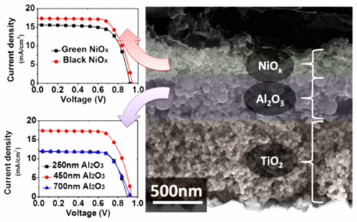 Interfacial Investigation On Printable Carbon Based Mesoscopic Perovskite Solar Cells With NiOx 