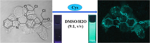 A novel benzothiazole-based fluorescent probe for cysteine detection ...