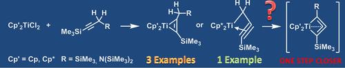 Titanocene Silylpropyne Complexes Promising Intermediates en route to