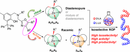 Highly Isoselective and Active Zinc Catalysts for rac-Lactide ...