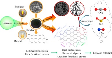 The structure evolution of biochar from biomass pyrolysis and its ...