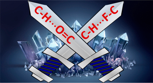 F Or O Which One Is The Better Hydrogen Bond Is It Acceptor In C H X C X F O Interactions Crystal Growth Design X Mol