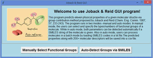 JRgui: A Python Program of Joback and Reid Method,ACS Omega - X-MOL