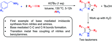 Imidazole Synthesis By Transition Metal Free, Base-mediated Deaminative ...