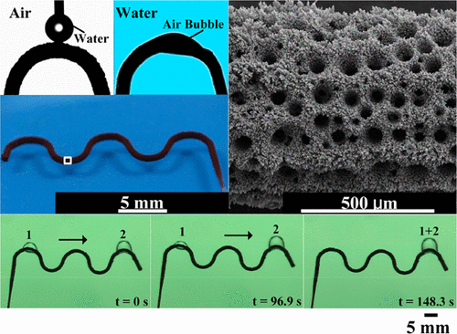 Spontaneous and Directional Bubble Transport on Porous Copper Wires ...