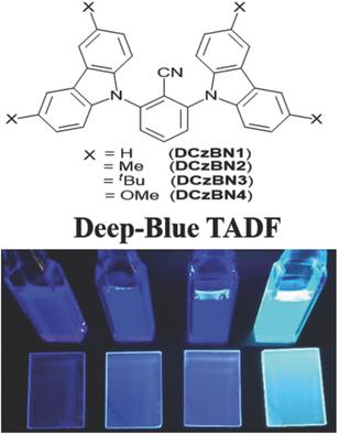 Rational Molecular Design For Deep‐Blue Thermally Activated Delayed ...