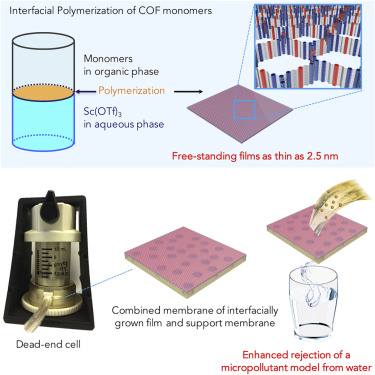 Lewis-Acid-Catalyzed Interfacial Polymerization of Covalent Organic ...