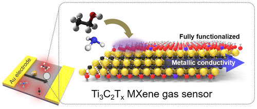 Metallic Ti3C2Tx MXene Gas Sensors With Ultrahigh Signal-to-Noise Ratio ...