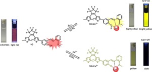 A new diarylethene-derived probe for colorimetric sensing of Cu(II) and ...
