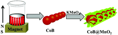 Mno2 Chain Achieving highly practical capacitance of MnO2 by using chain-like CoB ...
