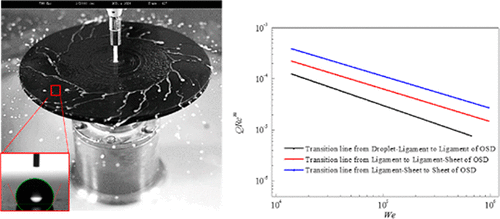 Visual Study of Liquid Flow in a Spinning Disk Reactor with a ...