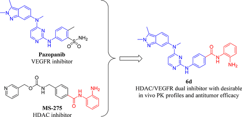 Discovery of Novel Pazopanib-Based HDAC and VEGFR Dual Inhibitors ...