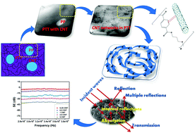 An Effective Emi Shielding Material Based On Poly Trimethylene Terephthalate Blend Nanocomposites With Multiwalled Carbon Nanotubes New Journal Of Chemistry X Mol