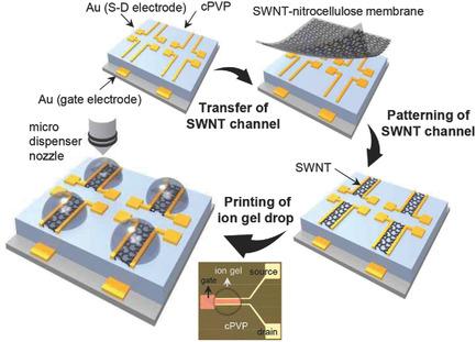 Capacitively Coupled Hybrid Ion Gel And Carbon Nanotube Thin‐Film ...