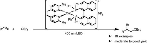 Atom‐transfer Radical Addition Photocatalysis Using A Heteroleptic